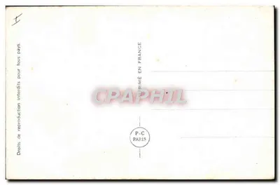 Amor e avião — cena de aviador e jovem mulher — P-C PARIS n° 5127/2 — Verso