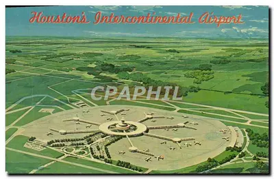 Aeroporto Internacional de Houston — projeto futurista — Deater Press, Inc. (AP-216)