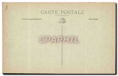 Campo de aviação perto de Dijon — Os hangares — Verso