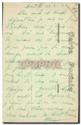 Camp de Avord (Cher) — Vista geral, lado Leste — Visé Bourges N° 699 — Verso