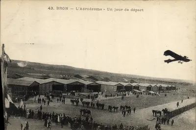BRON — O Aeródromo — Um dia de partida — Editor desconhecido, n° 43