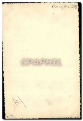 Bilhete postal antigo Avion Aviation Douglas — Verso