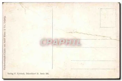 Zeppelin arrive ! — Scène de panique dans une rue — Éditeur : Arthur Jhielo, série 388 — Verso