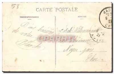 Maison-Mère van de Zusters van de Caritas van NEVERS — Pavillon Bernadette — Uitgever: Reproductie Verboden — Achterkant
