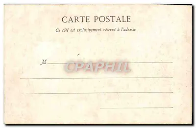 Stara pocztówka J'apporte l'esperance — Rewers