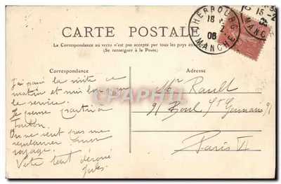 Cherbourg - Igreja da Trindade — Cherbouphil, n° 231 — Verso