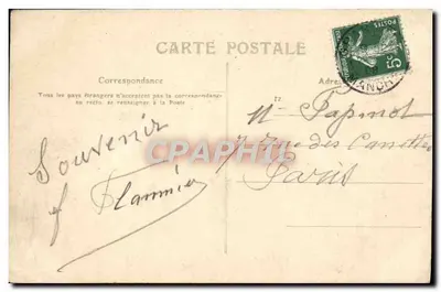 Granville — Uma Tempestade no Casino — L.M. n°43 — Verso