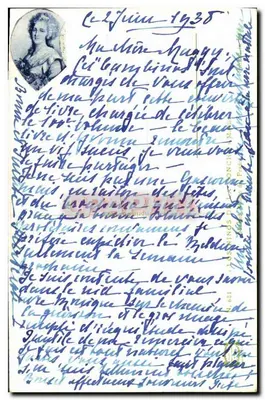 Cerberos e cachorro em um paisagem — editor JOSINOS DE LA PONCHE, n° 681 — Verso