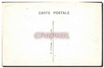 Chinon - Il Castello (mon. hist.) — R. Dorange, editore Tours — Verso