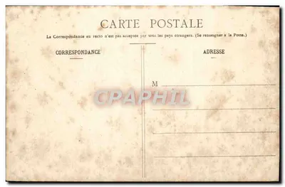 Biarritz — Vue générale du Rocher de la Vierge — Eug. Pacault, édit.-phot. Biarritz — Verso