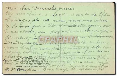 Tumba do cavaleiro Pierre de Vignoles — Montmorillon (Nièvre) — editor A. Lavaud — Verso