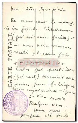 Entrée du Désert et le Guiers mort — Route de la Grande-Chartreuse — Cl.A.V. n°63 — Achterkant