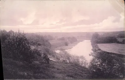 Bilhete postal antigo Paisagem