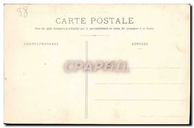 Dauphiné - Linia La Mûre - Przejście Rivoire — Cliché A. V. — nr 490 — Rewers