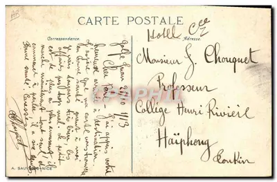 Golfe-Juan — Ejercicio militar — A. Sauvage-Nice, n°14 — Reverso