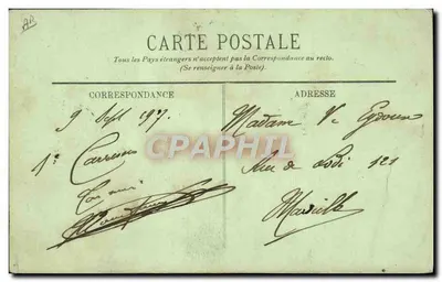 Escada de Popa — ilustração marítima — A. Bougault, n° 639 — Verso
