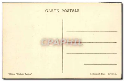 Côte d'Azur... et Mont-Blanc — Édition Bulletin P.L.M. — Rewers