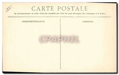 Ferrovia elétrica de Luchon-Superbagnères — Altitude 1800 — Imp. Champenois, 66 Boulevard Saint-Michel, Paris — Verso