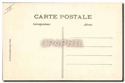 Biplan COCKBURN w locie — n° 1172 — J. Hausser, Paryż — Rewers
