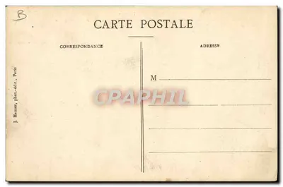 El Biplano Sommer pilotado por Legagneux — n° 1402 — J. Hauser, París — Reverso