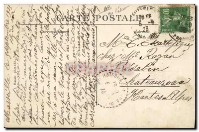 Biplaatsige vliegtuig Astra Wright — piloot M. Contenet — J. H. uitgever — Achterkant