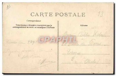 De Lesseps em monoplano "Blériot" — modelo depositado — H.T.D — Verso