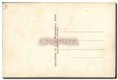 Avion Dewoitine 300 C.V. survolant un Breguet — Aéro-Photo, AVIA-34 — Verso