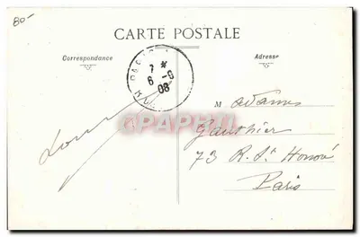 Gand — H. Farman sopra palloncini — Cliché M. Rol & Cie, Parigi — Verso