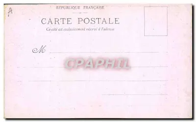 Japonia — kobieta w kimono na balkonie — wydanie oficjalne, seria B, fototypia Lyon — Rewers