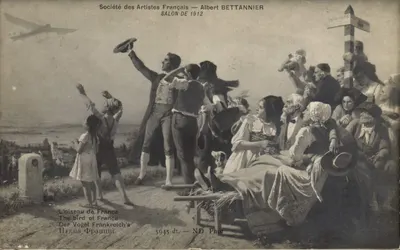O pássaro da França — Sociedade dos Artistas Franceses — Albert BETTANNIER — Salão de 1912
