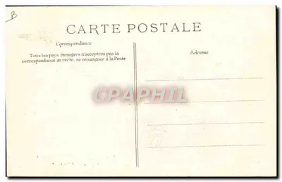 O dirigível "Patrie" — Aérostato — Editor E.P.D., n° 55 — Verso