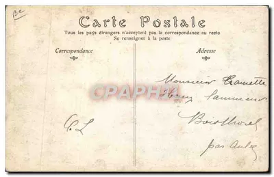 Militaire Luchtvaart — Nacelle van het Zeppelin "PATRIE" — ND Fot — Achterkant