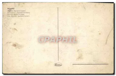Mediolan — Portici Settentrionali — wydawca Cecamani, nr 47 — Rewers