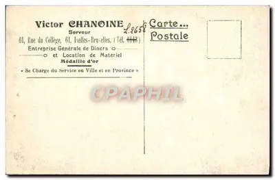 Giardino invernale — Esposizione floreale — Victor CHANOINE, Ixelles-Bru-elles — Verso