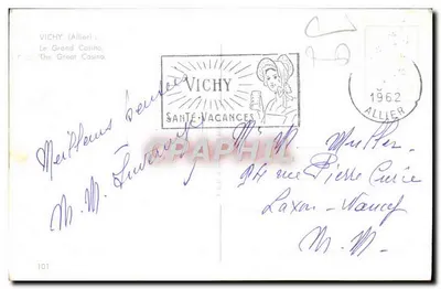 Vichy (Allier) — Le Grand Casino — 101 — Verso