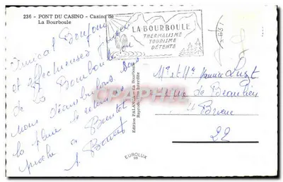 La Bourboule — Hotel Kasynowy — Wydawnictwo Palanca — Rewers