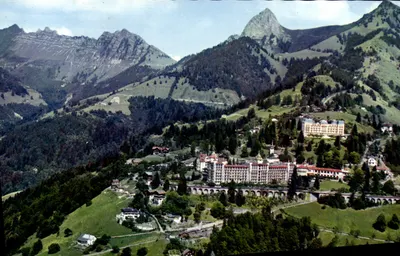 Caux-sur-Montreux — A Dente de Jaman — Edições Jaeger Genebra