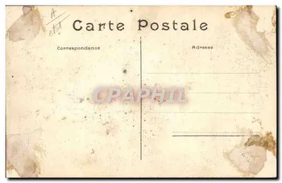 Latham voa sobre monoplano Antoinette — n°63 — editor não visível — Verso
