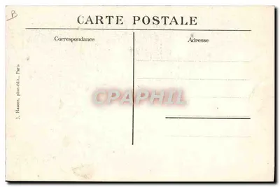 Monoplan Esnault Pelterie (REP) geflogen von Mamet — Nr. 1508 — J. Hauser, Paris — Rückseite