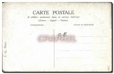 O Avião FERBER em pleno voo — Os Pioneiros do ar — J.G. Paris — Verso