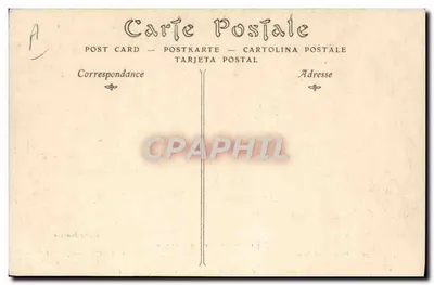 A Conquista do Ar — Wilbur Wright no Campo de Aucours — Editor ND Pbot, n°55 — Verso
