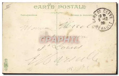 Aviação — Primeiro voo de um biplano — Editor não identificado, número de série não visível — Verso