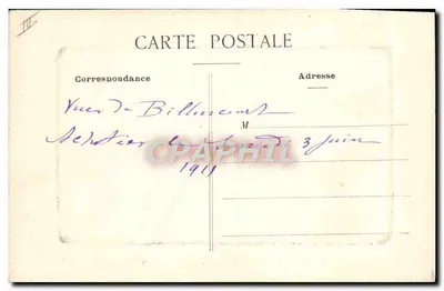 Billancourt — Monumento a Marcel Renault — Collezione Courtois, pl. Nationale — Verso