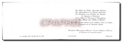 Fonte dos Célestins — Vichy — editor desconhecido, número de série não visível — Verso