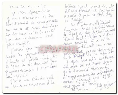 Natal — abeto e vela — editor P, série 950/72, impressa na Itália — Verso