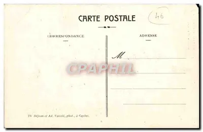 Rocamadour (Lot) — Szlak Okrężny — Th Déjean i Ad. Vaussié, w Caylus, nr 352 — Rewers
