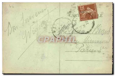 Jaskinia Padirac (Lot) — Jezioro Deszczu — M.I.F. 10 — Rewers