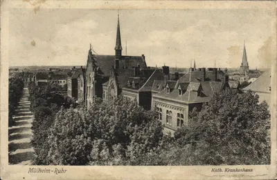 Mülheim-Ruhr — Kath. Krankenhaus — editor desconhecido, número de série não visível