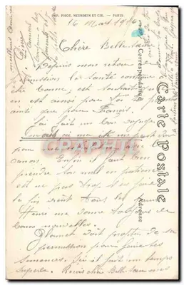 Igreja e edifícios da comunidade — Imp. Phot. Neurdein e Cie, Paris — Verso