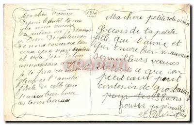 Buquê de lilás — Aniversário — editor não identificado — Verso